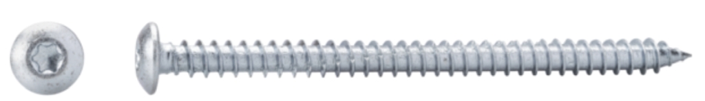 Bild für Kategorie Rahmenschrauben Flachkopf (für Alu-, Holz- & PVC-Profile)