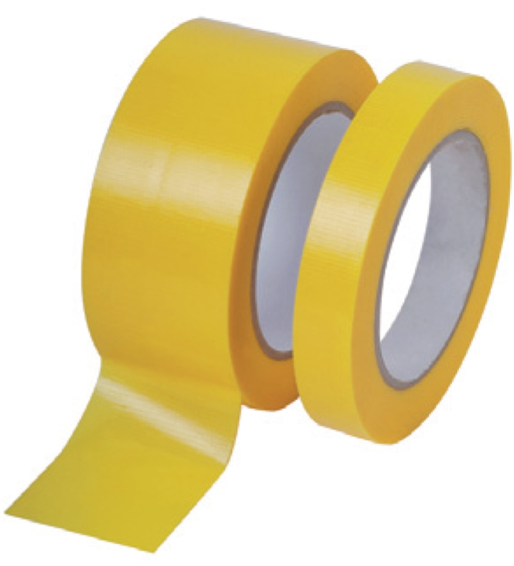 Bild von PVC Putzband, gerippt, gelb, 30mm x 33m (VPE=1 Rolle)