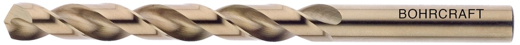 Bild von Bohrcraft - (Metallbohrer) Spiralbohrer DIN 338 HSS-E Split Point Typ Ti, PROFI PLUS 0,6 mm (VPE=10 Pkg. (10))