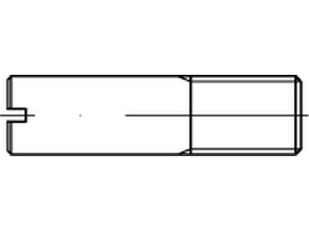 Bild für Kategorie DIN 427 ➤ Schaftschrauben mit Schlitz (ISO 2342)