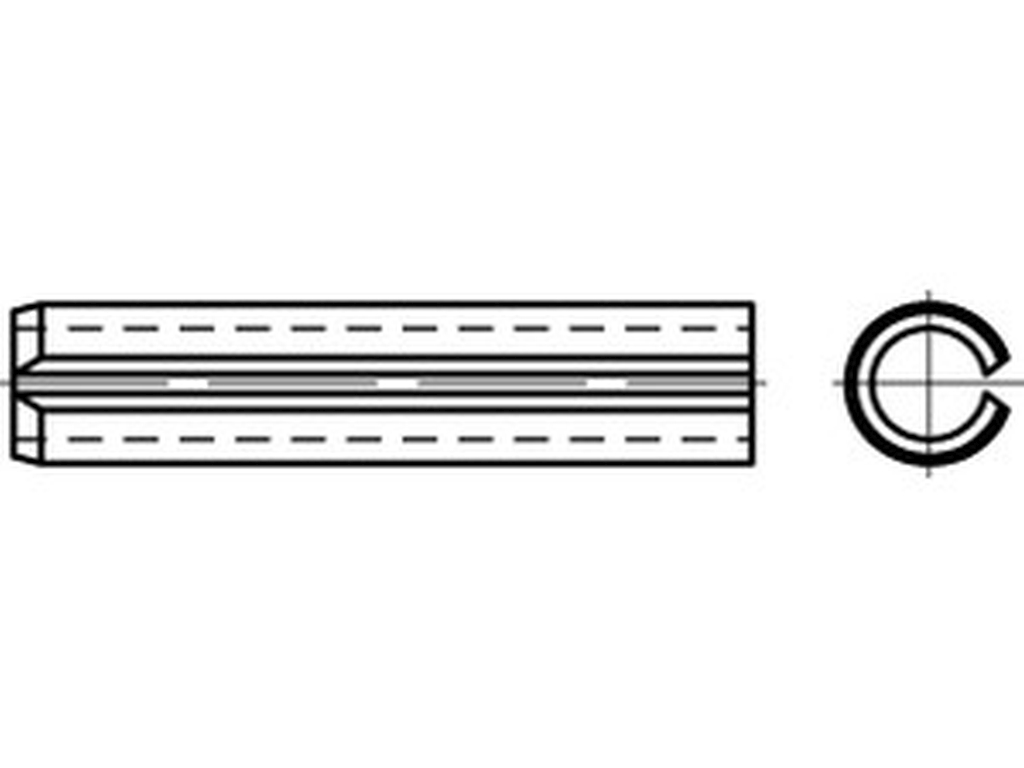 Bild für Kategorie DIN 1481 ➤ Spannhülsen schwere Ausführung (ISO 8752)