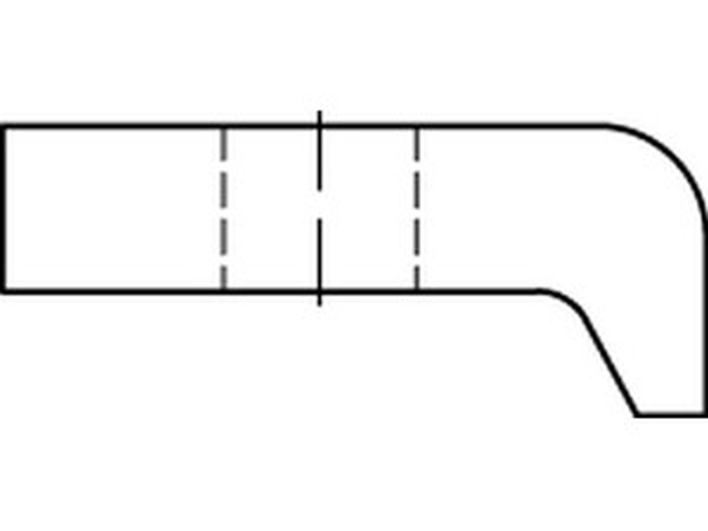Bild von DIN 3568 Stahl Typ KLP 6020 Klemmplatten, (feuerver.) Klemmplatten - Pkg. (1) (VPE=1 Stück)