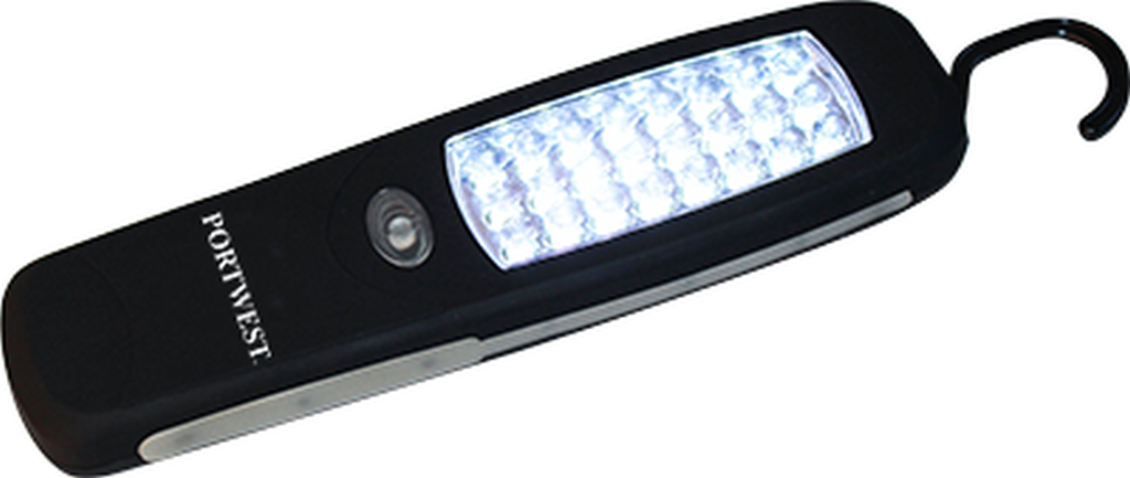 Bild von 24 LED Inspektionslampe / schwarz (VPE=1 Stück)