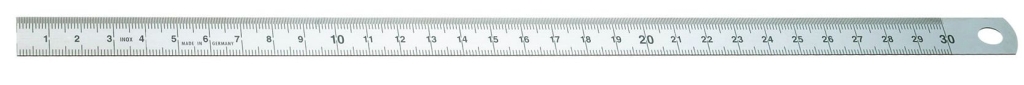 Bild von Gedore - Stahlmaßstab 300 mm (VPE=1 Stück)