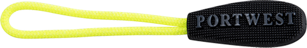 Bild von Auswechselbare Reißverschlussanhänger (Kartoninhalt 100) / gelb (VPE=1 Stück)