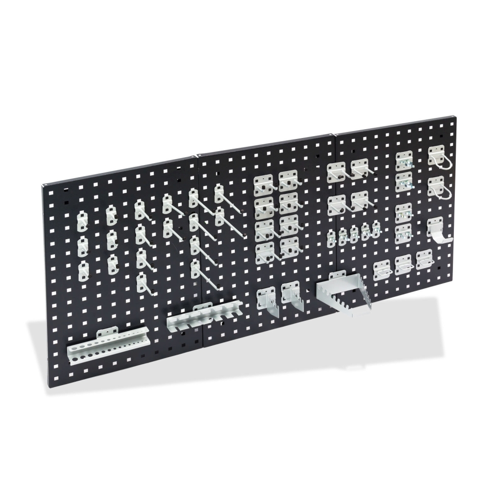 Bild von Hakensatz 50-tlg. RAL 9006 (VPE=1 Stück)