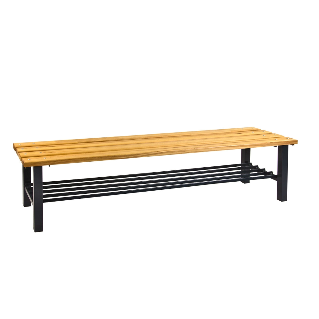 Bild von Sitzbank mit Schuhrost 2000x400x420 mm (VPE=1 Stück)