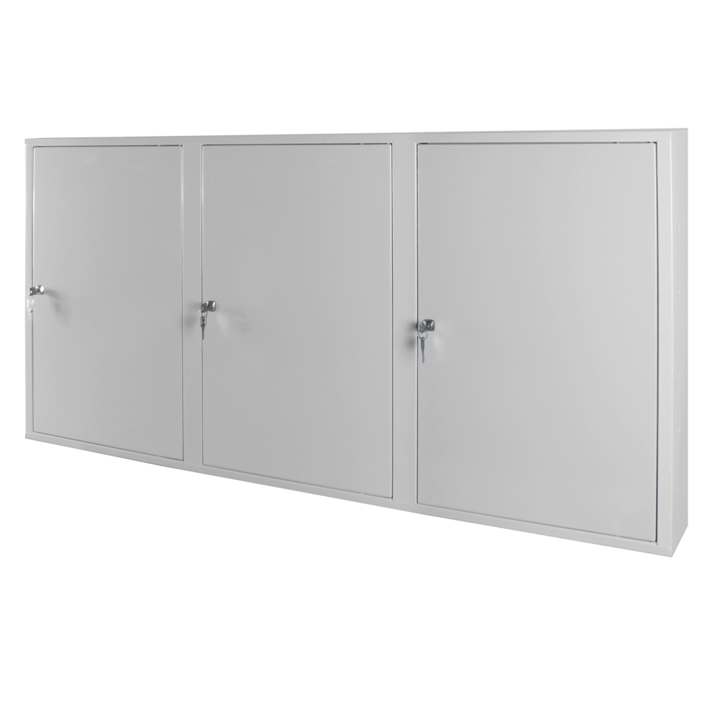 Bild von Werkzeug-Wandschrank / Maße: HxBxT = 750mm x 1500mm x 200mm RAL 7035 (VPE=1 Stück)
