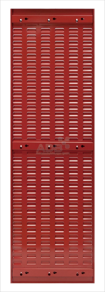 Bild von Schlitzplatte senkrecht / Maße:LxB = 1482mm x 456mm / RAL 3020 (VPE=1 Stück)