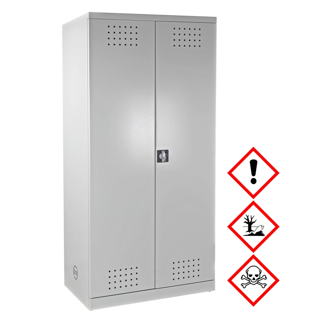 Bild von Chemikalienschrank 1920x920x580 RAL7035 (VPE=1 Stück)