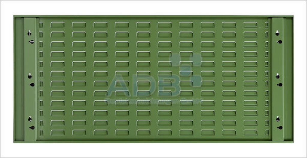 Bild von Schlitzplatte waagerecht / Maße:LxB = 987mm x 456mm / RAL 6011 (VPE=1 Stück)