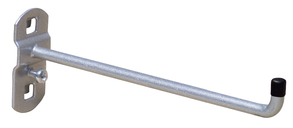Bild von Werkzeughalter mit senkrechtem Hakenende 200mm  RAL 9006 (VPE=1 Stück)
