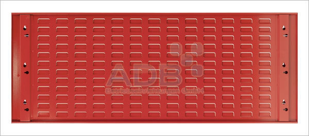 Bild von Schlitzplatte waagerecht / Maße:LxB = 1177mm x 456mm / RAL 3020 (VPE=1 Stück)