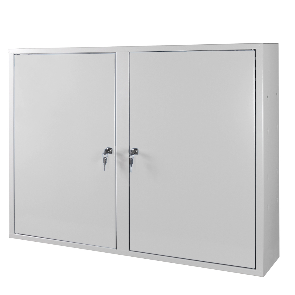Bild von Werkzeug-Wandschrank + 2 Türen / Maße:HxBxT = 750mm x 1000mm x 200mm RAL 7035 (VPE=1 Stück)