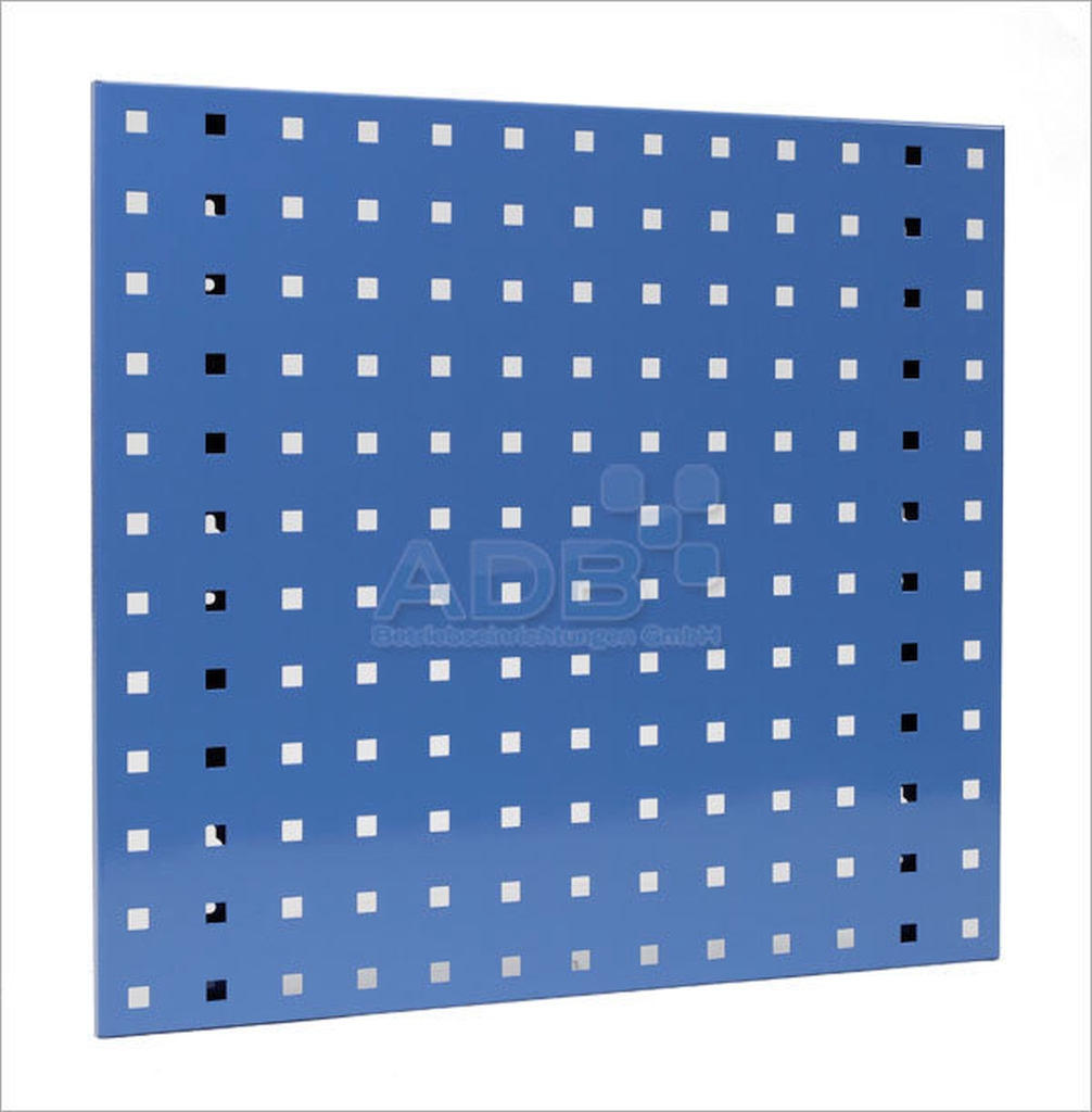 Bild von Lochplatte / Maße:LxB = 1177mm x 456mm / RAL 5012 (VPE=1 Stück)