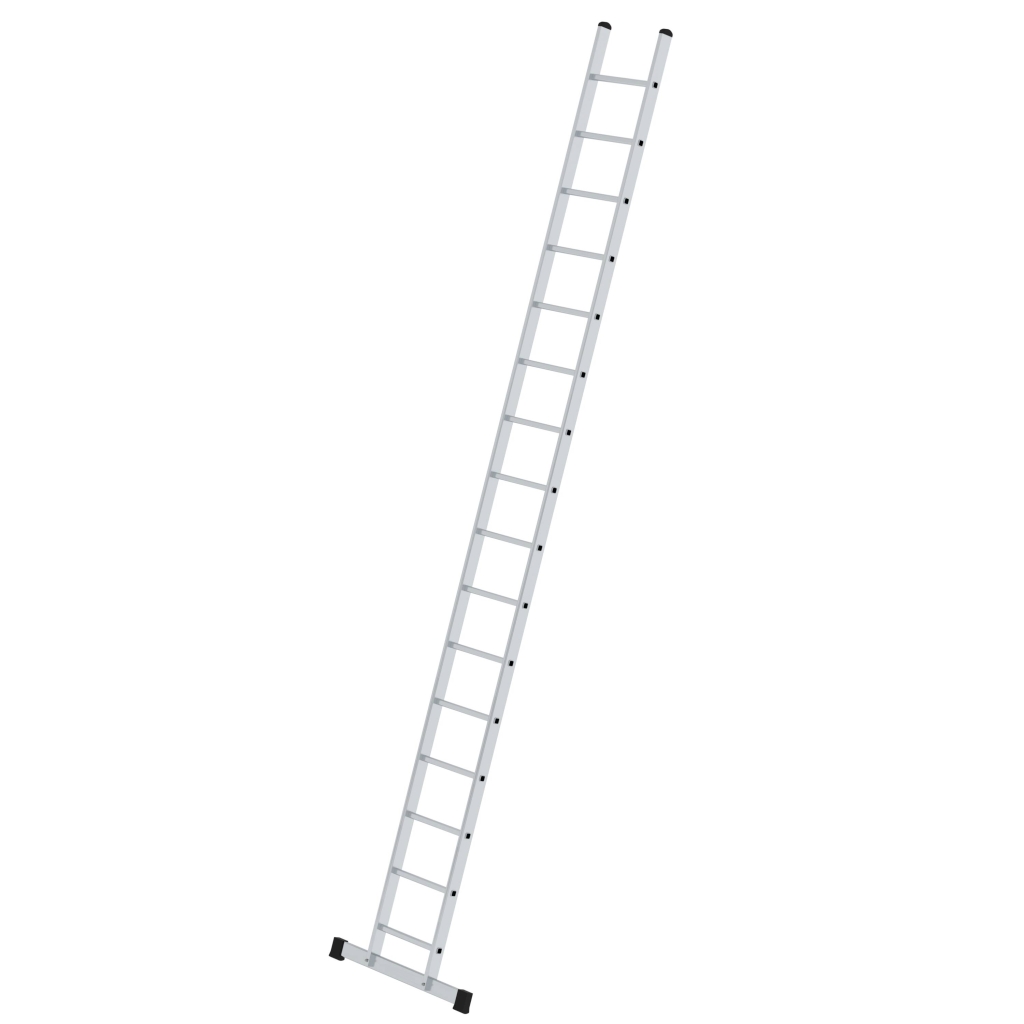 Bild von Sprossen-Anlegeleiter mit Standard-Traverse 16 Sprossen - Arbeitshöhe: 5800 mm (VPE=1 Stück)