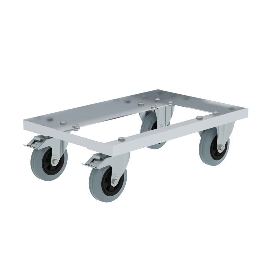 Bild von Untersetzwagen Maße: 600x400mm für Transportkisten 11136/11137 (VPE=1 Stück)