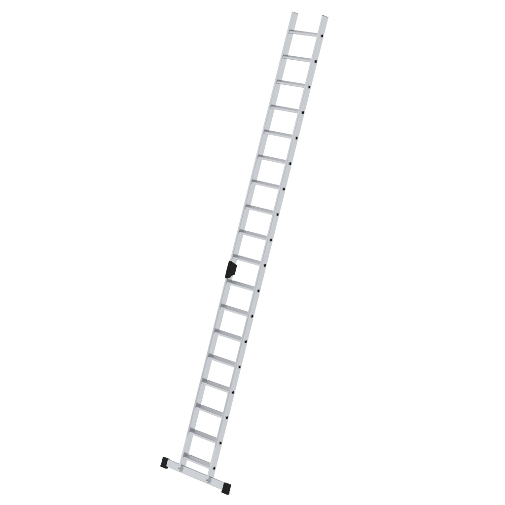 Bild von Stufen-Anlegeleiter mit Standard-Traverse 18 Stufen - Arbeitshöhe: 5800 mm (VPE=1 Stück)