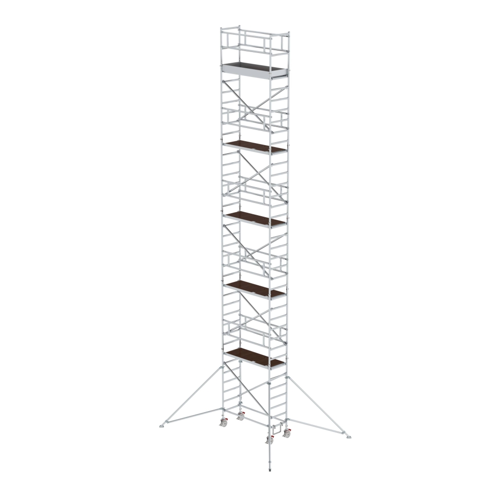Bild von Rollgerüst SG 0,75 x 1,80 m mit Ausleger Plattformhöhe 10,35 m - Arbeitshöhe: 12350 mm (VPE=1 Stück)