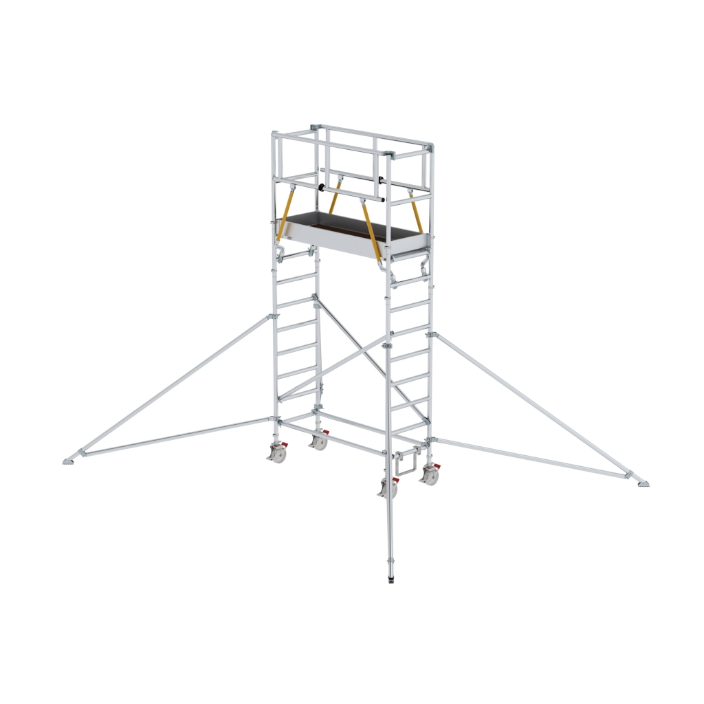Bild von Rollgerüst SG 0,75 x 1,80 m mit Ausleger Plattformhöhe 3,07 m - Arbeitshöhe: 5070 mm (VPE=1 Stück)