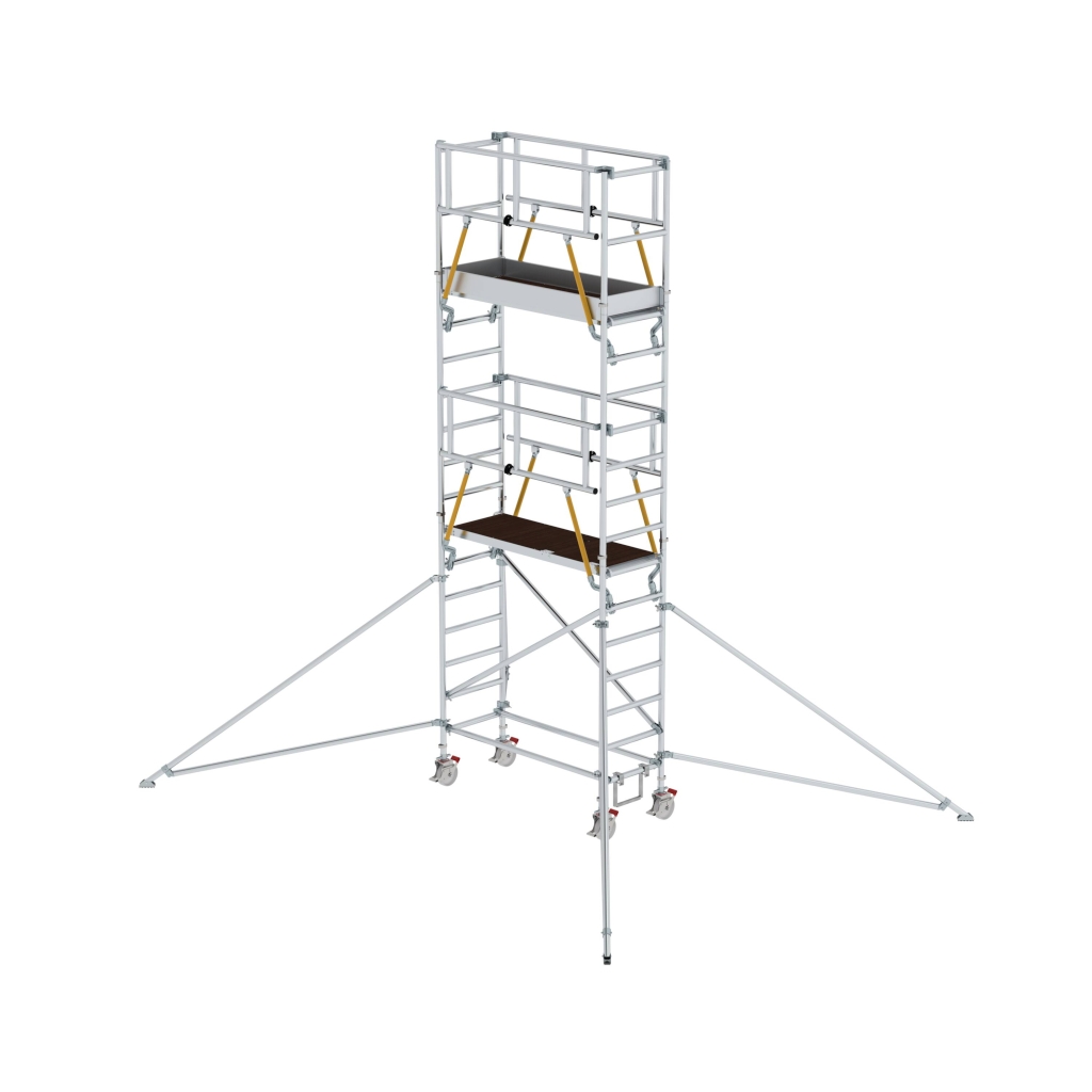 Bild von Rollgerüst SG 0,75 x 1,80 m mit Ausleger Plattformhöhe 4,47 m - Arbeitshöhe: 6470 mm (VPE=1 Stück)
