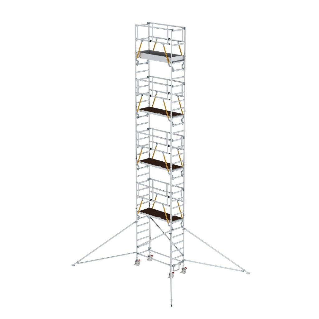 Bild von Rollgerüst SG 0,75 x 1,80 m mit Ausleger Plattformhöhe 8,39 m - Arbeitshöhe: 10390 mm (VPE=1 Stück)