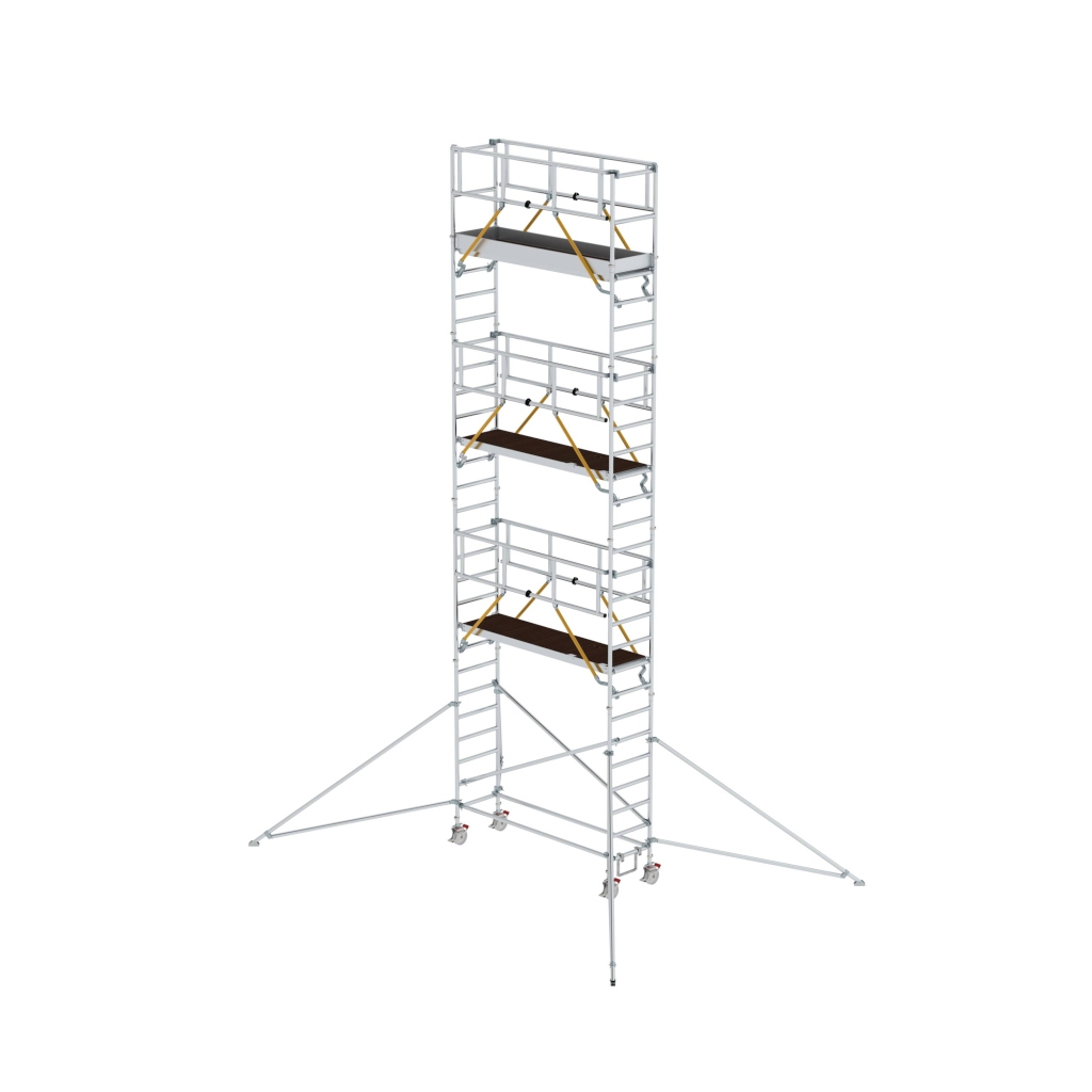 Bild von Rollgerüst SG 0,75 x 2,45 m mit Ausleger Plattformhöhe 7,55 m - Arbeitshöhe: 9550 mm (VPE=1 Stück)