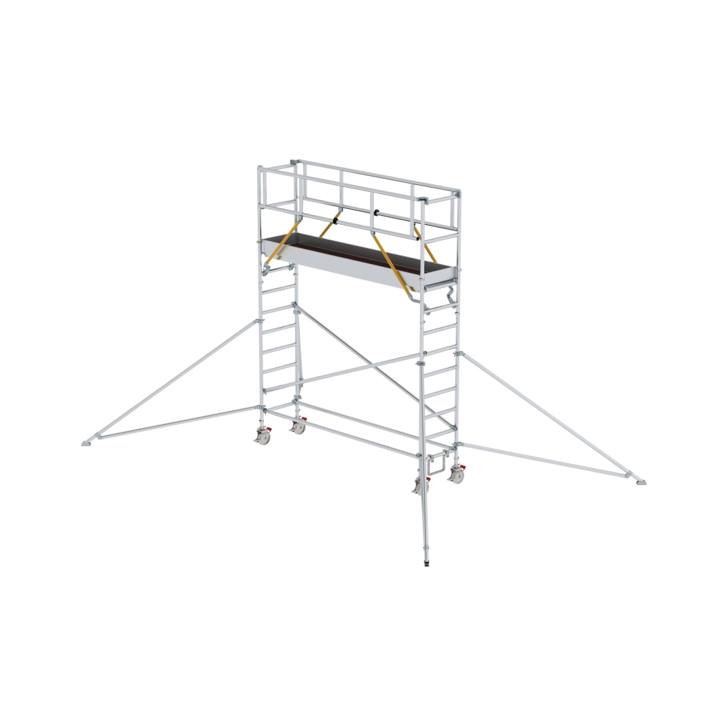 Bild von Rollgerüst SG 0,75 x 3,0 m mit Ausleger Plattformhöhe 3,07 m - Arbeitshöhe: 5070 mm (VPE=1 Stück)