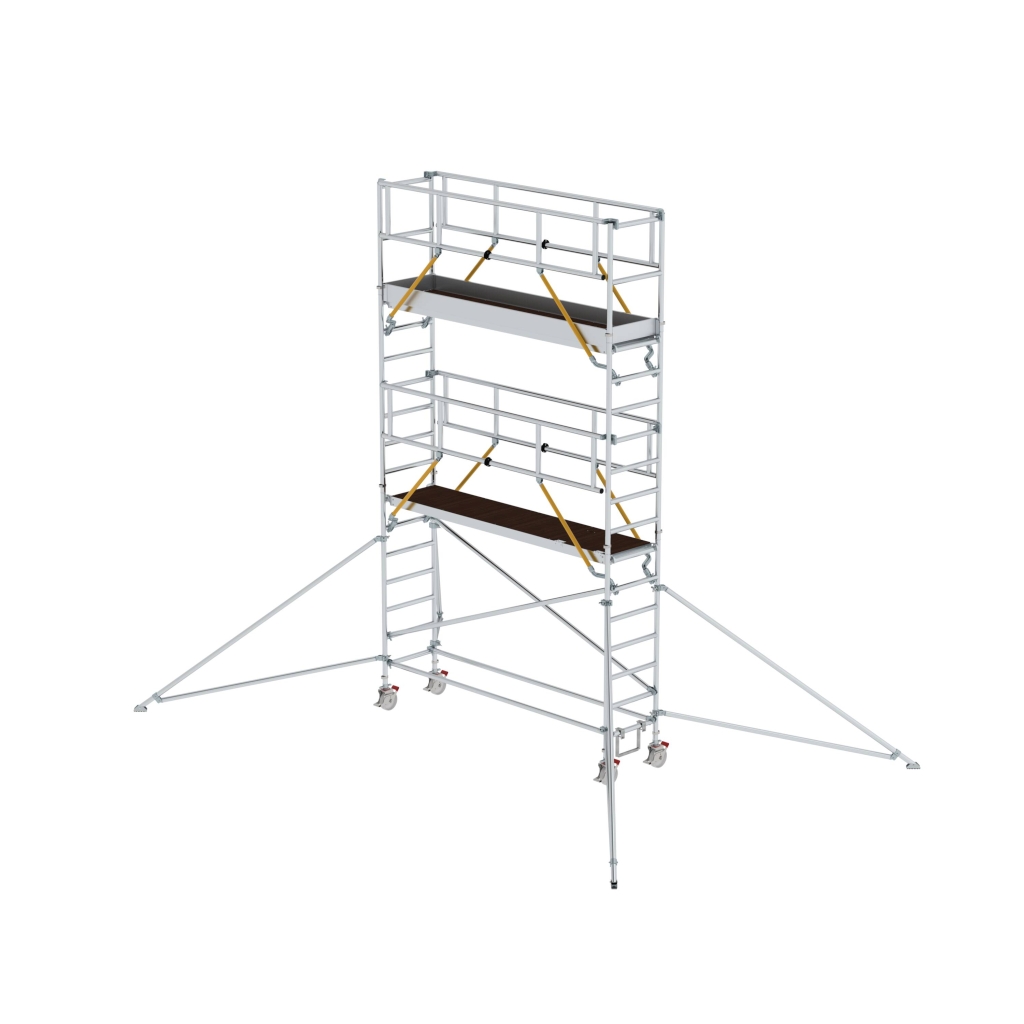 Bild von Rollgerüst SG 0,75 x 3,0 m mit Ausleger Plattformhöhe 4,47 m - Arbeitshöhe: 6470 mm (VPE=1 Stück)
