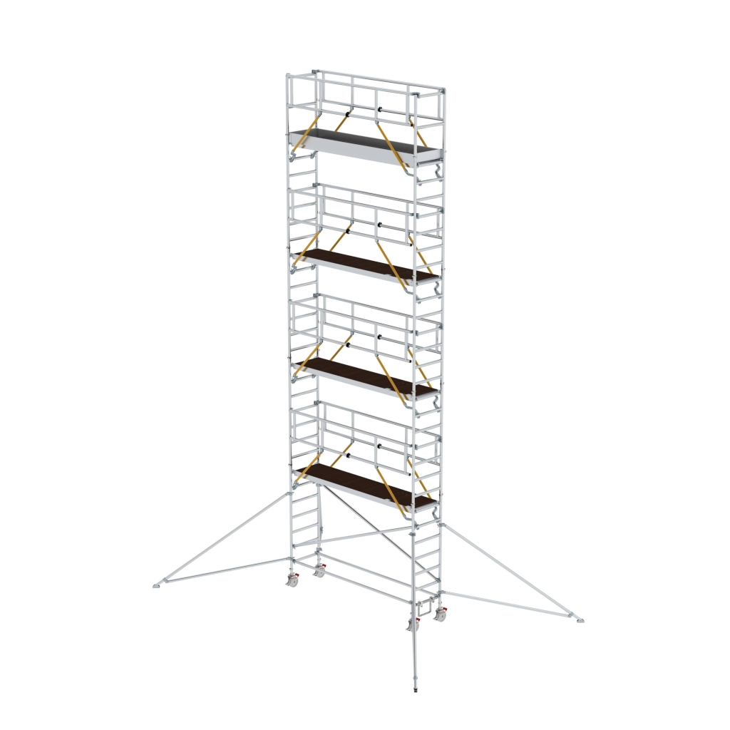 Bild von Rollgerüst SG 0,75 x 3,0 m mit Ausleger Plattformhöhe 8,39 m - Arbeitshöhe: 10390 mm (VPE=1 Stück)