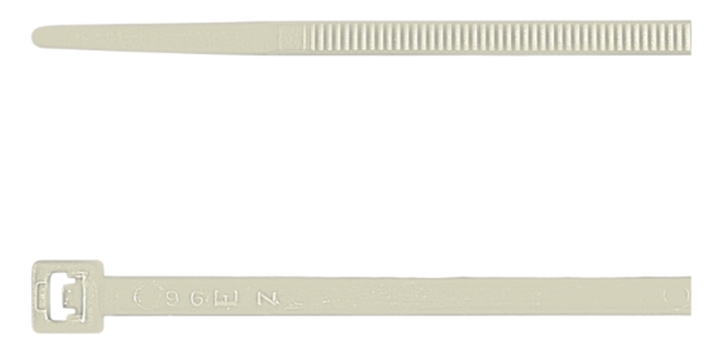 Bild von Kabelbinder Standard  /   Farbe: natur / Länge: 98 / Breite: 2,5 (VPE=100 Pkg. (100))