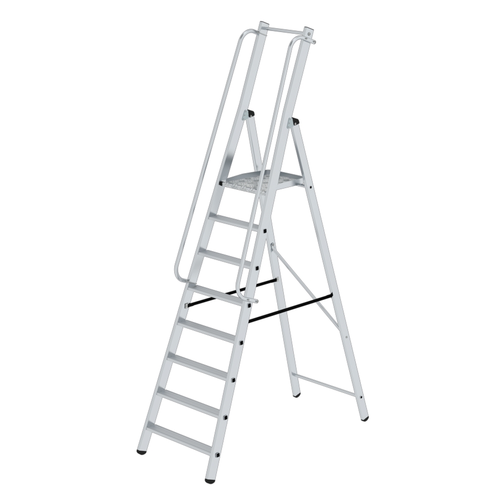 Bild von ML Plattformleiter 8 Stufen - Arbeitshöhe: 3850 mm (VPE=1 Stück)
