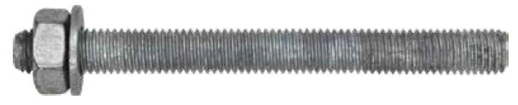 Bild von MKT- Ankerstange - VMU-A 8x110 - Stahl, feuerverzinkt (VPE=10 Pkg. (10))