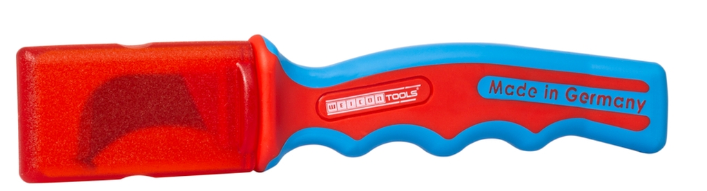 Bild von WEICON Kabelmesser HD No.1000 mit 2-Komponenten-Griff inkl. Schutzkappe - für Arbeiten unter Spannung bis 1.000 Volt (VPE=1 Stück)