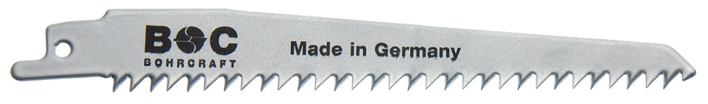 Bild von "Bohrcraft - Säbelsägeblätter für Holz & Kunststoff-Anwendung / 6Z""/150 x 19 x 1,27 mm" (VPE=1 Stück)