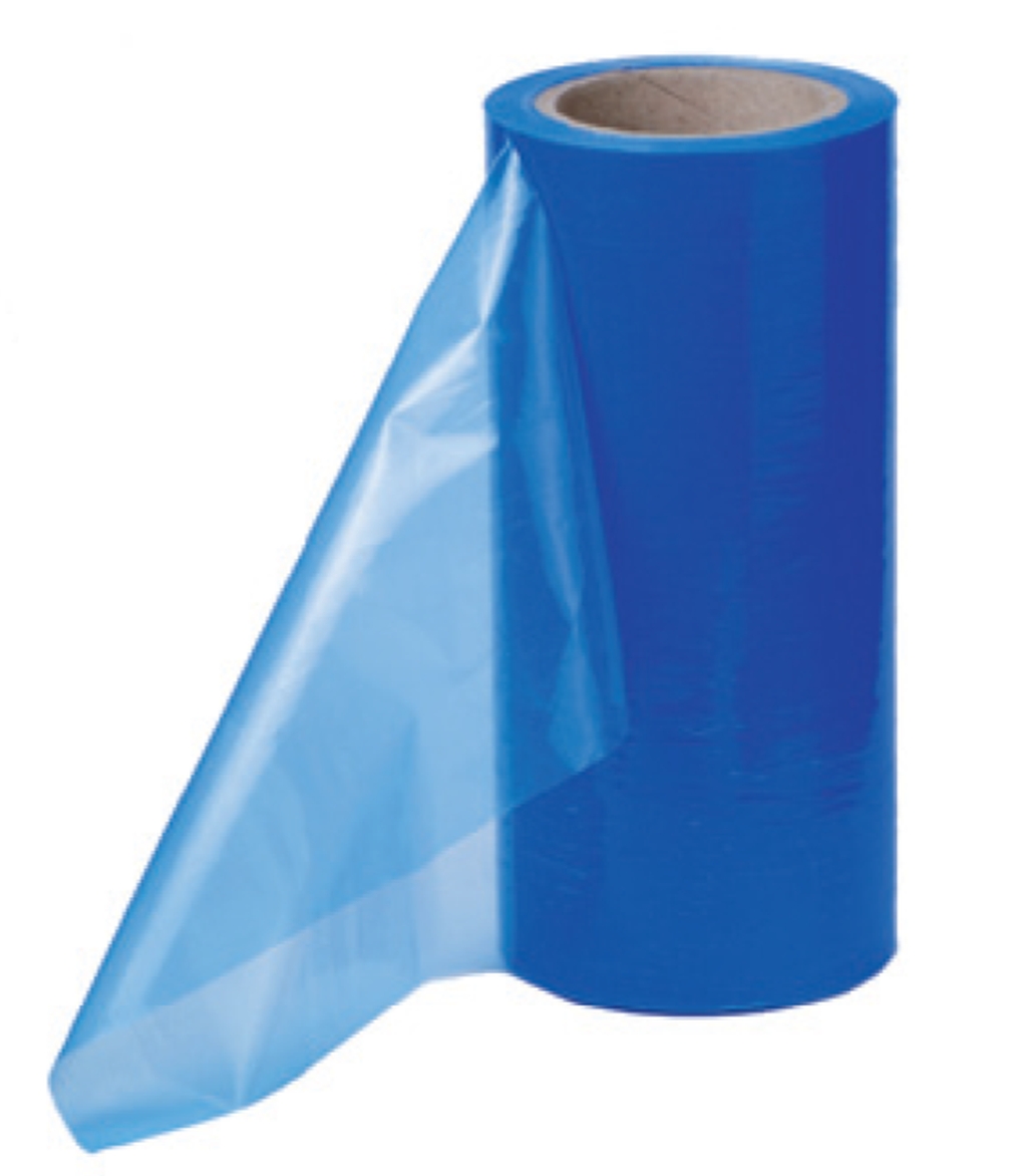 PE Schutzfolie Blau 250mm x 100m (VPE=1 Rolle)