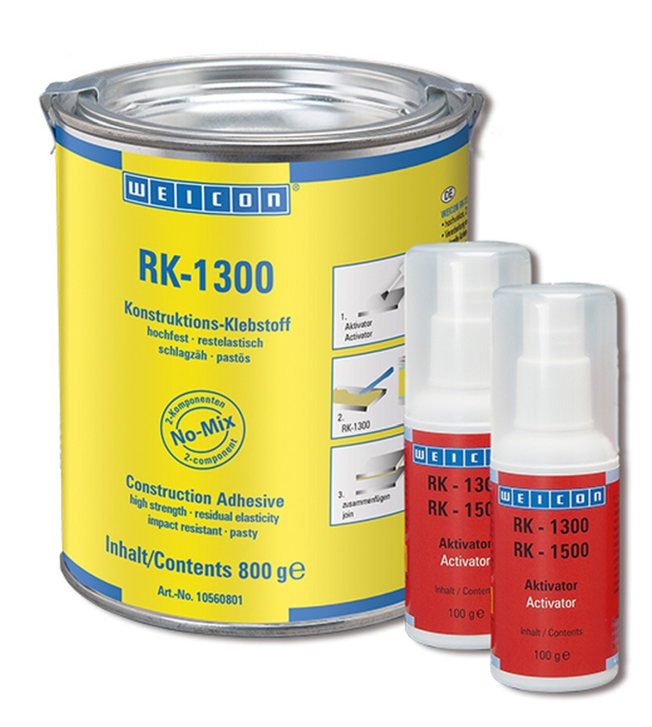 Bild von WEICON RK-1300 Acrylat-Strukturklebstoff 1,0 kg (VPE=1 Stück)
