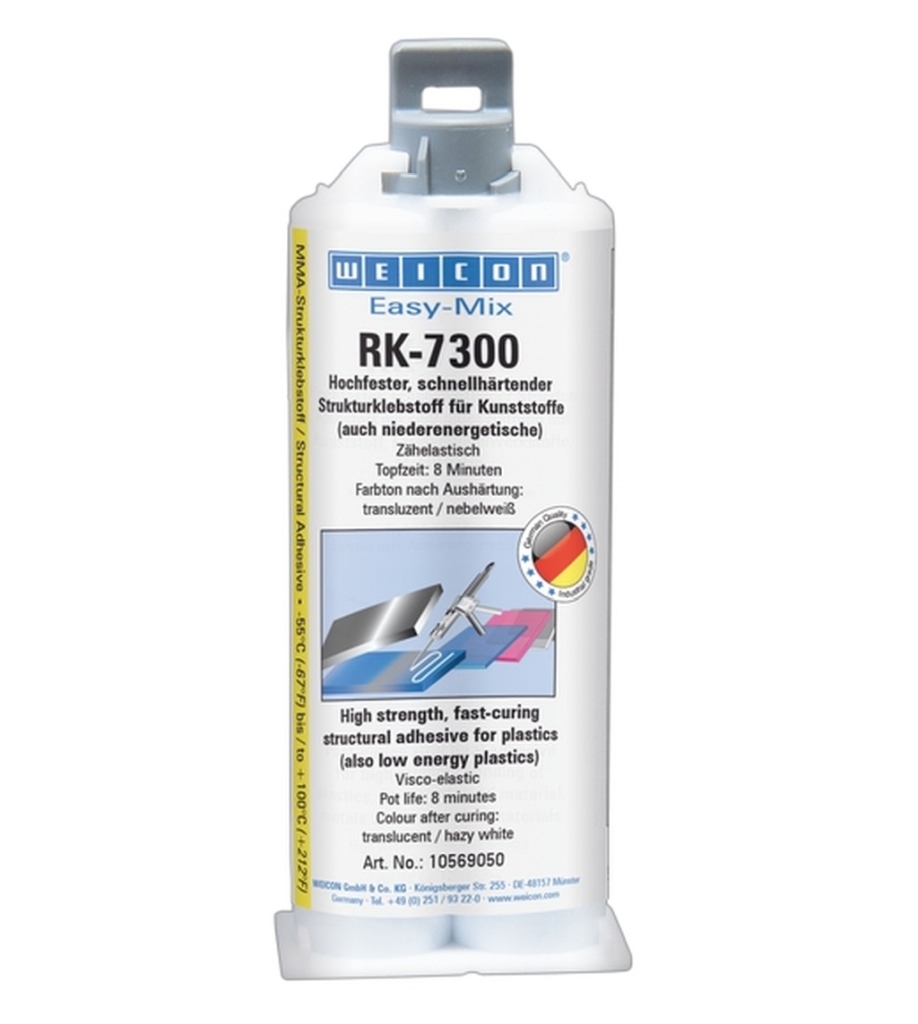 Bild von WEICON Easy-Mix RK-7300 Acrylat-Strukturklebstoff 50 ml (VPE=1 Stück)