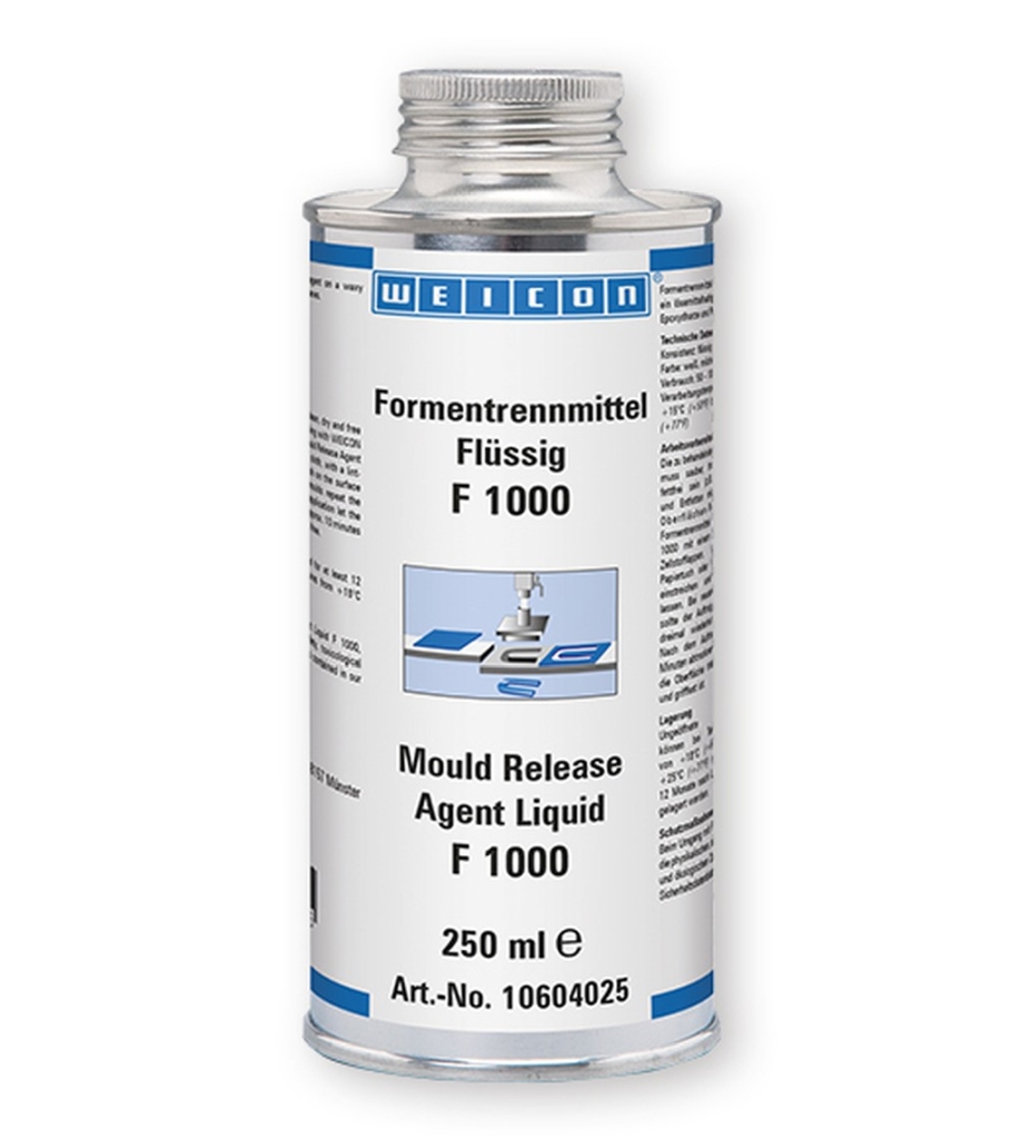 Bild von WEICON Formentrennmittel Flüssig F 1000 250 ml (VPE=1 Stück)