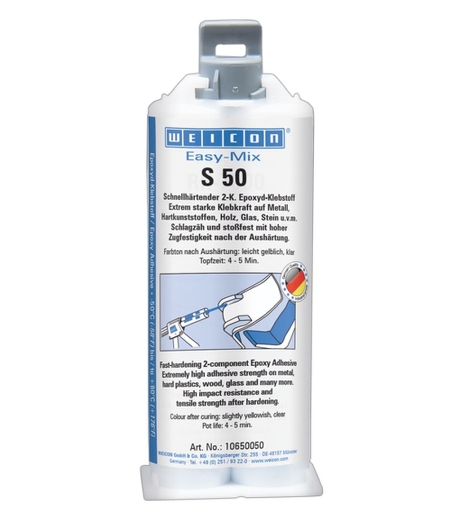 Bild von WEICON Easy-Mix S 50 Epoxid-Klebstoff 50 ml (VPE=1 Stück)