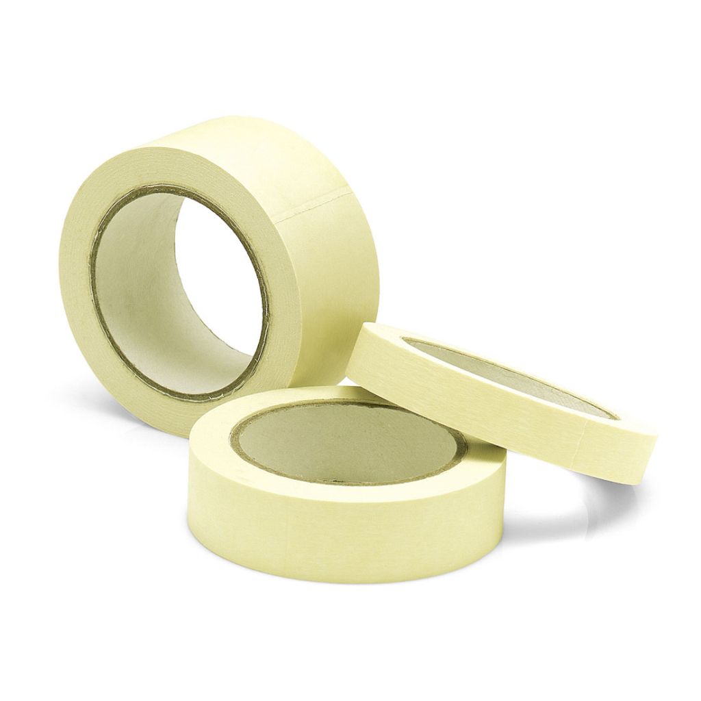 Bild von Feinkrepp Malerband 80 Grad 19 mm x 50 m (VPE=1 Rolle)