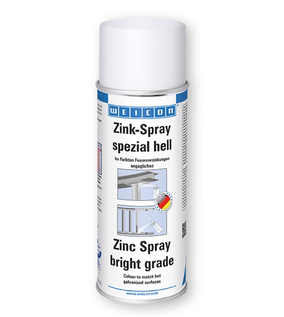 Bild von WEICON Zink-Spray spezial hell 400 ml (VPE=1 Stück)