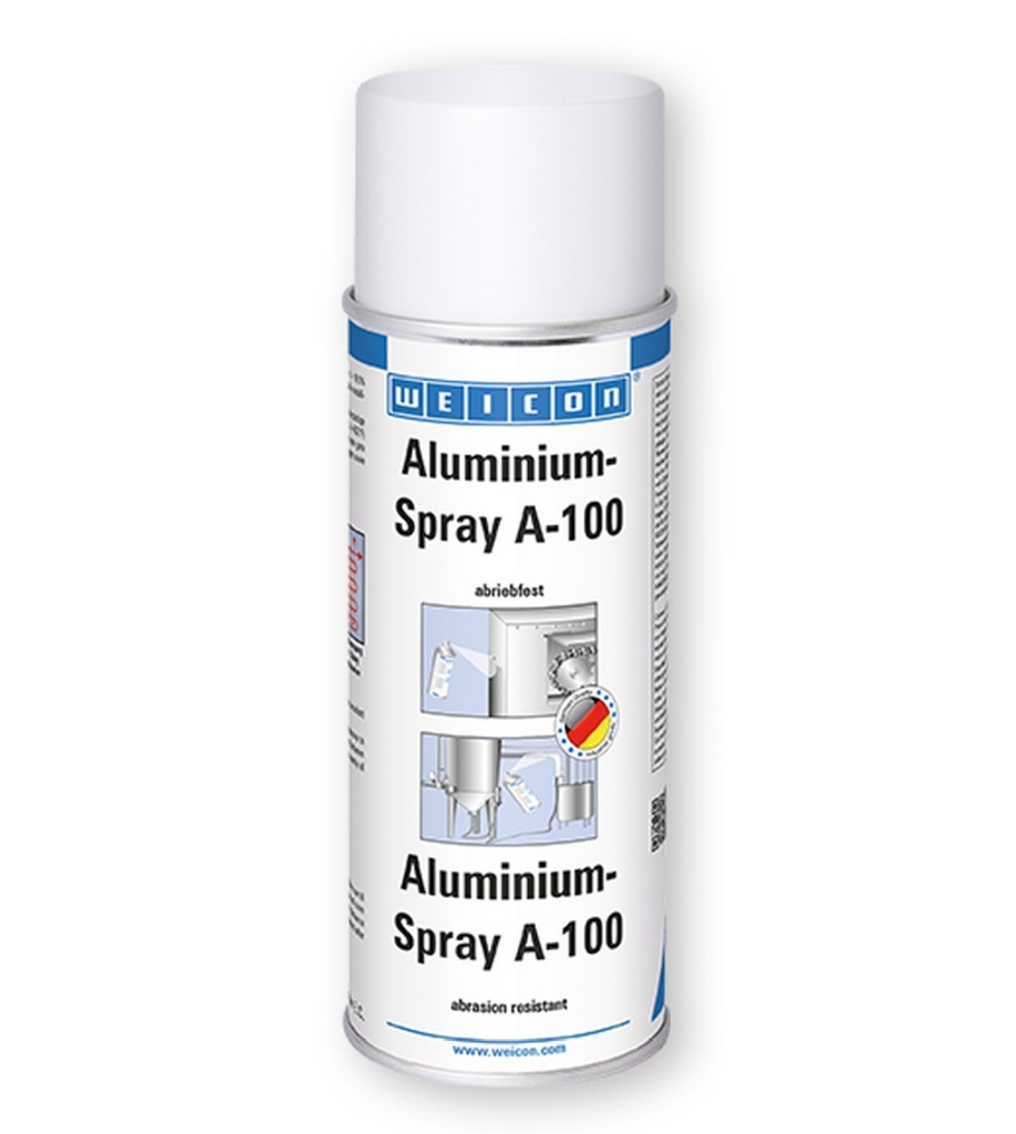 Bild von WEICON Aluminium-Spray A-100 abriebfest 400 ml (VPE=1 Stück)