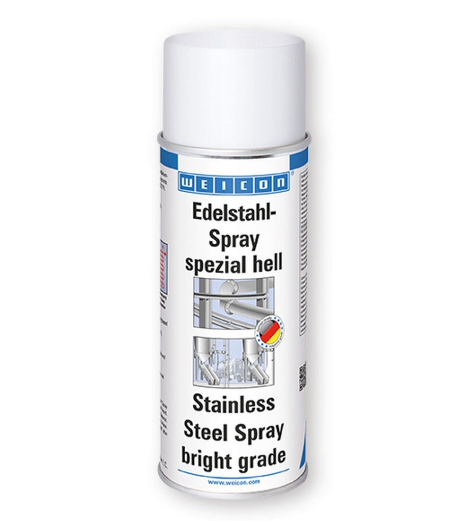 Bild von WEICON Edelstahl-Spray spezial hell 400 ml (VPE=1 Stück)