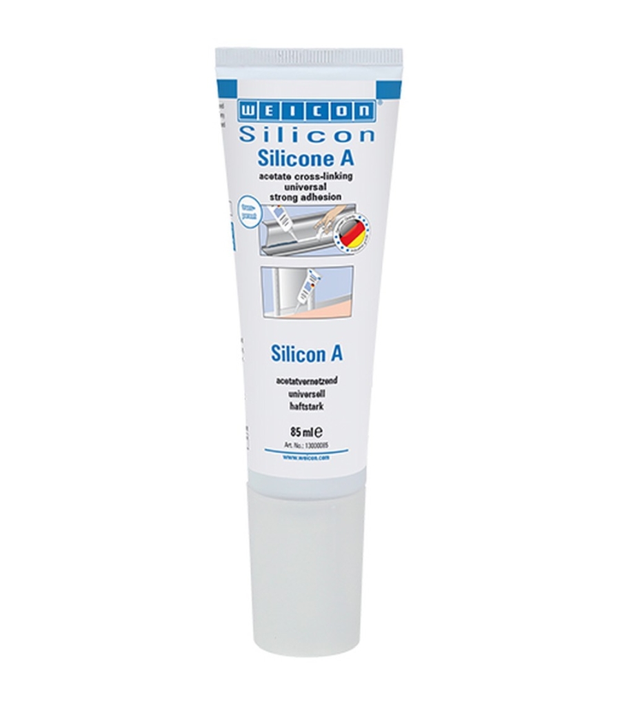 Bild von WEICON Silicon A 85 ml transparent (VPE=1 Stück)