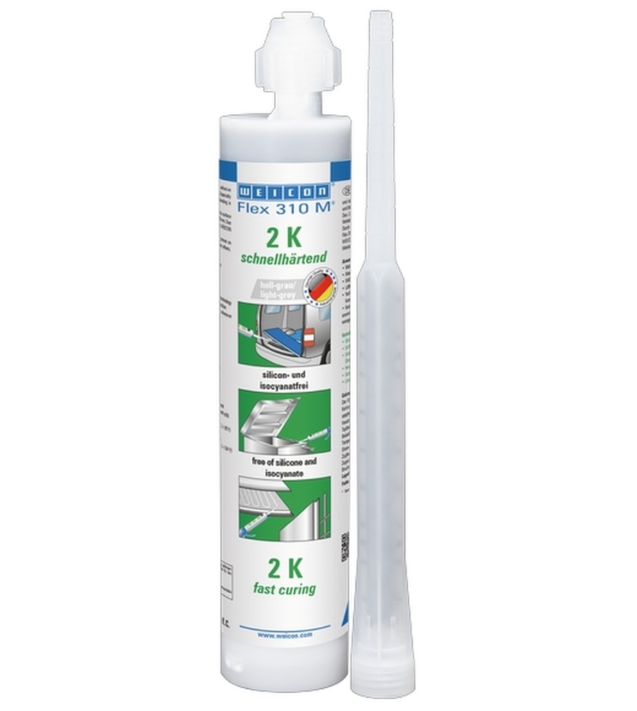 Bild von WEICON Flex 310 M® 2 K MS-Polymer 250 ml grau (VPE=1 Stück)