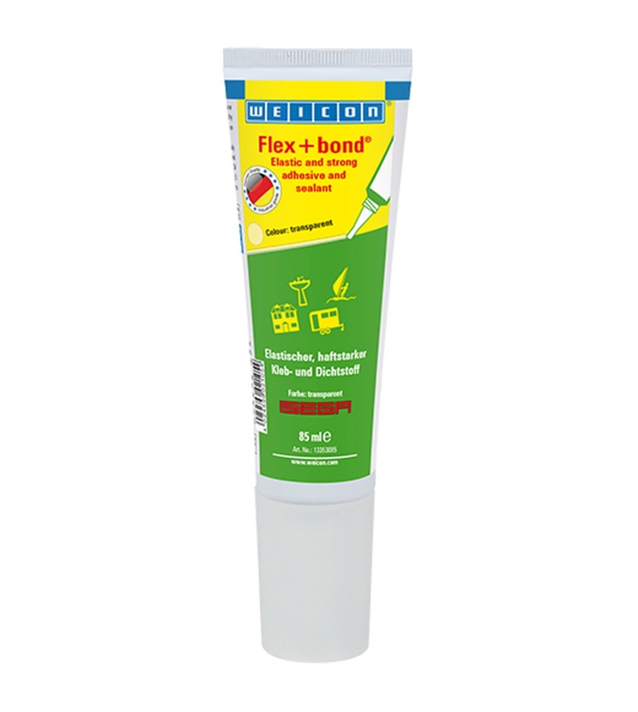 Bild von WEICON Flex+bond® 85 ml transparent (VPE=1 Stück)