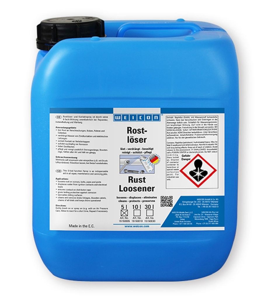 Bild von WEICON Rostlöser 5 L (VPE=1 Stück)