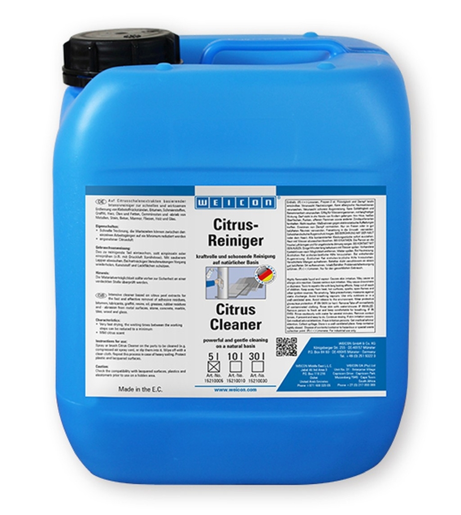 Bild von WEICON Citrusreiniger 5 L (VPE=1 Stück)