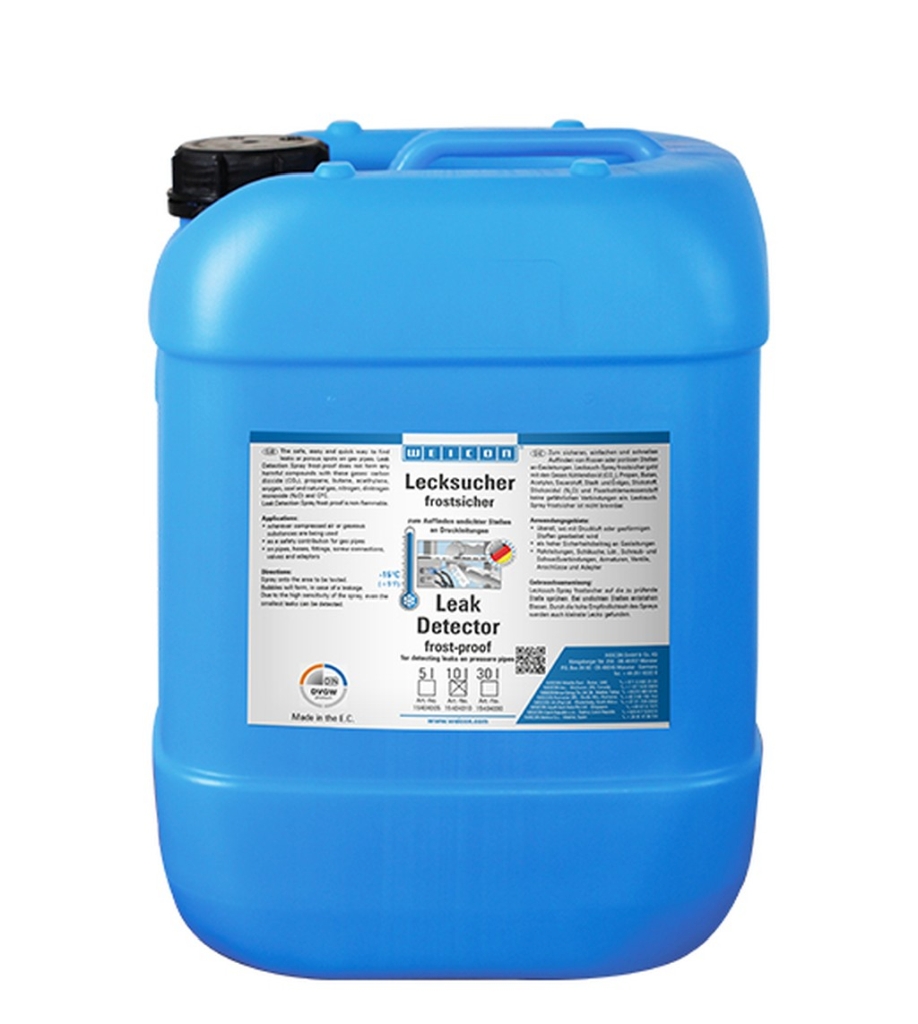 Bild von WEICON Lecksuch-Spray frostsicher 10 L (VPE=1 Stück)